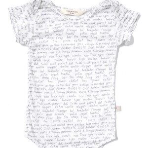 "Krakudiol" organic cotton onesie